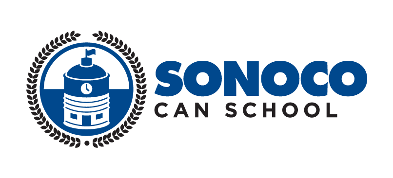 Logotipo da Sonoco Can School