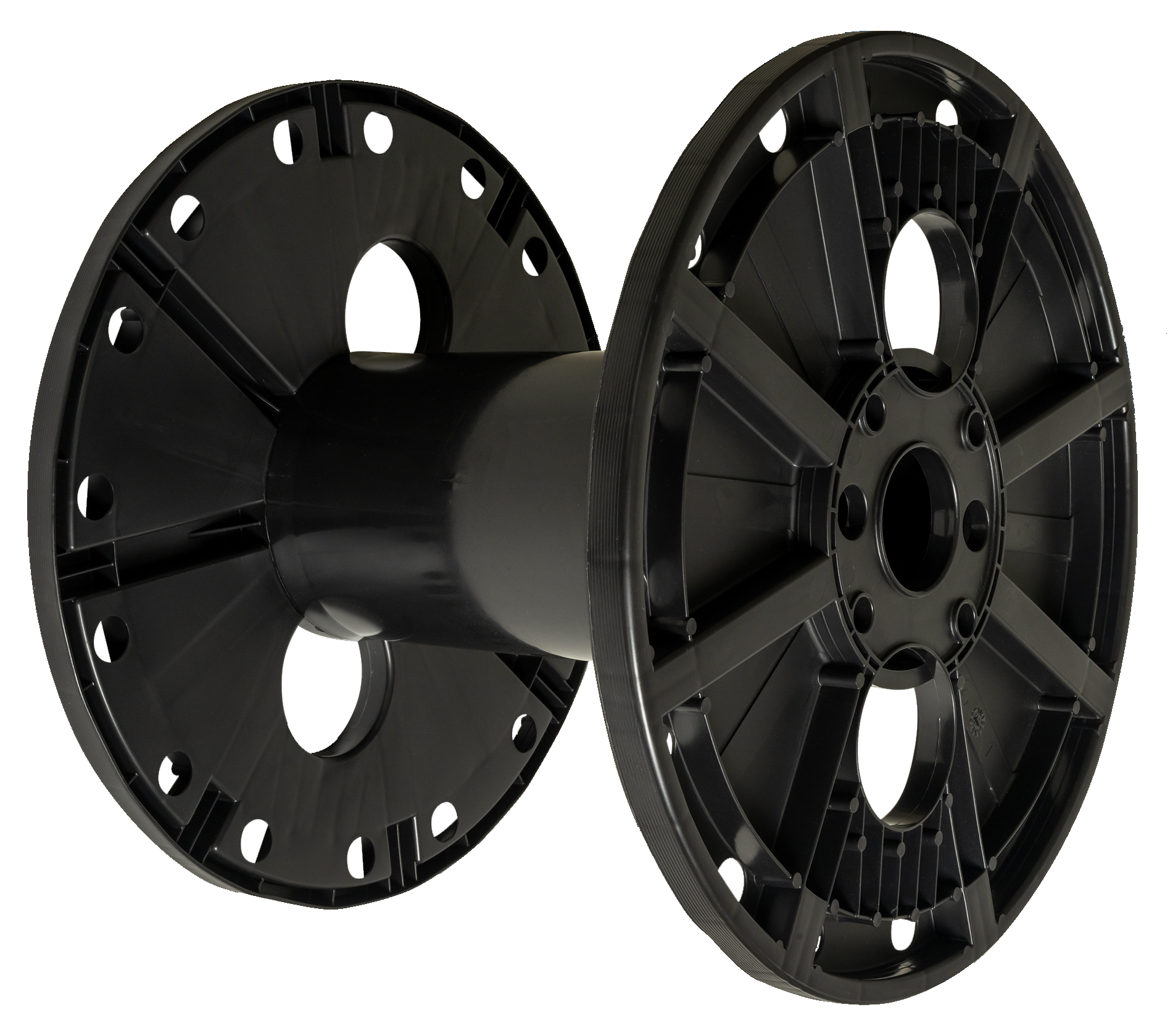 carretel de plástico