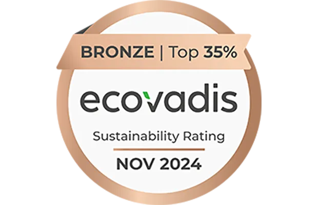 : EcoVadis Bronze Medal