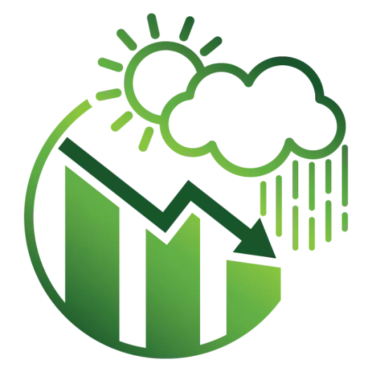 Ícone de impacto ambiental reduzido