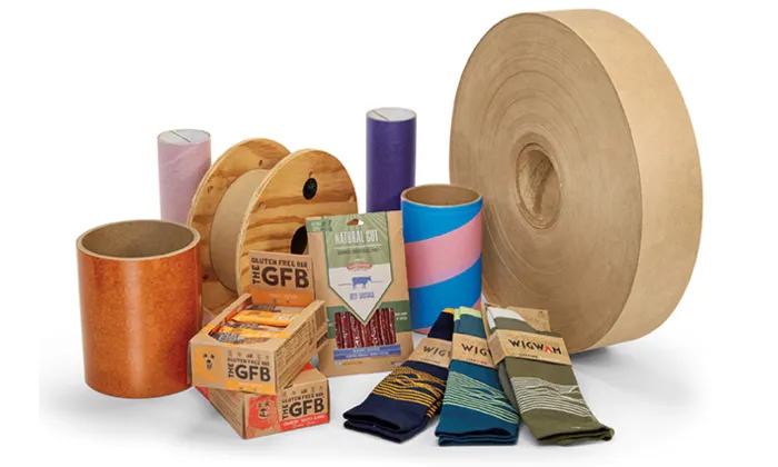 Industrial Paper Packaging Collage