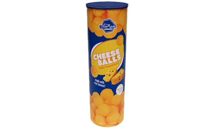 All Paper Container Cheese Balls