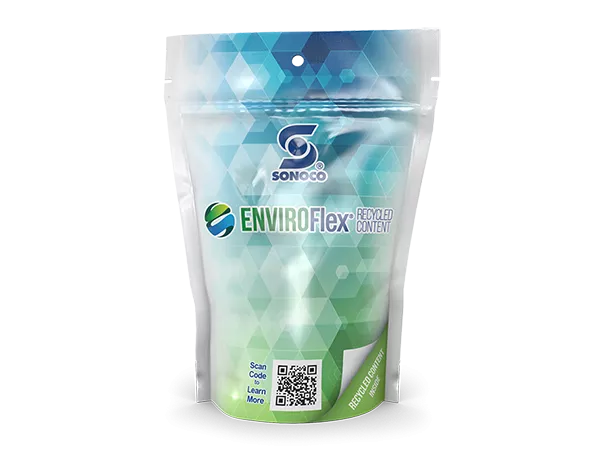 Bolsa de conteúdo reciclado EnviroFlex