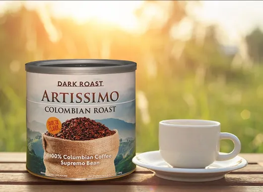 lata de café