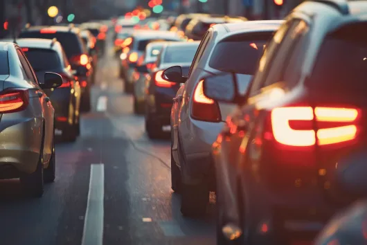 carros na rua