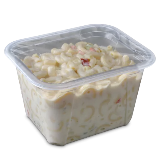 Embalagem de salada de macarrão